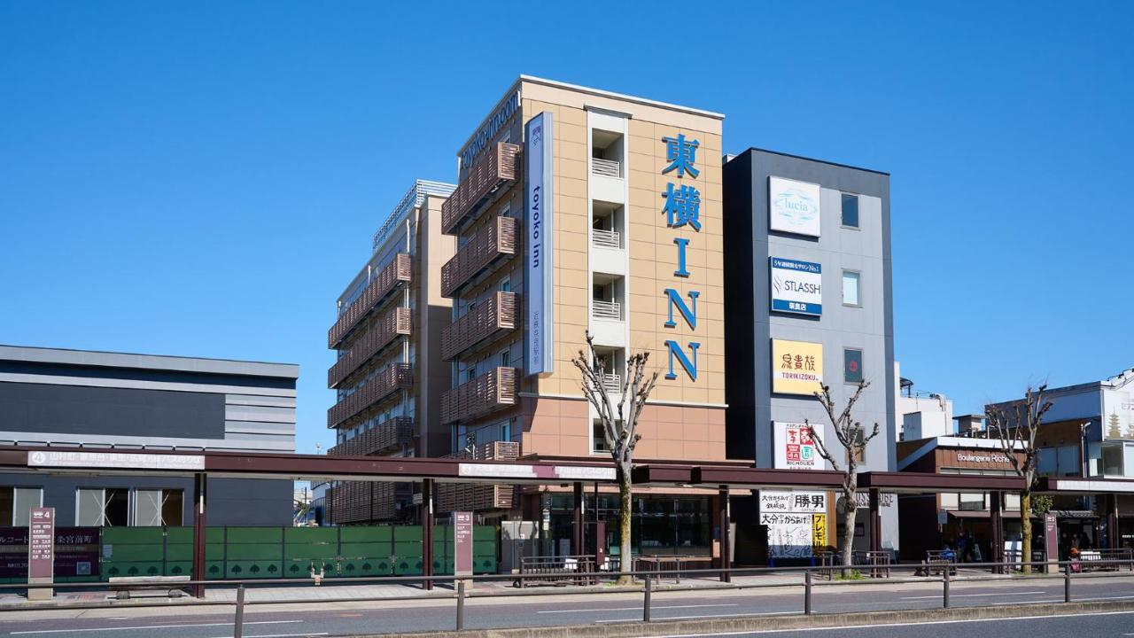 Toyoko Inn Kintetsu Nara Ekimae Exterior foto